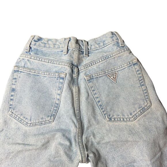 Vintage 1990’s Light Wash Denim Bermuda Denim Jeans - Picture 3 of 9
